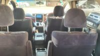 Toyota Vellfire year 2008 model fully loaded silver color 8 seater