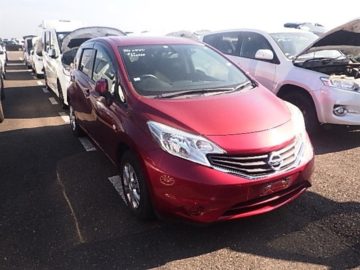 NISSAN NOTE RED COLOUR,2014 MODEL